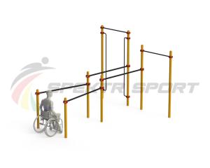 Купить Спортивный комплекс для инвалидов-колясочников WRK-D19_76mm в Саянске 