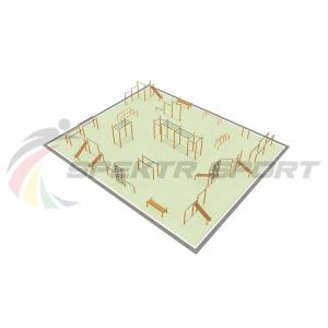 Купить Парковая площадка для Воркаут и WRK 3_76mm в Саянске 