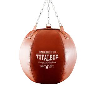 Купить Груша кожаная боксерская "LOFT Шар" Totalbox в Саянске 