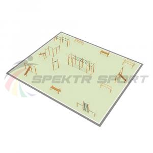 Купить Парковая площадка для Воркаут и WRK 2_76mm в Саянске 