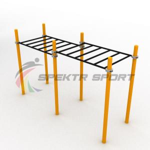 Купить Рукоход двухуровневый для Воркаут SP WRK-02_76mm в Саянске 
